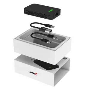 Carlinkit 5.0 2AIR CPC200-2air Bezvadu adapteris Melns