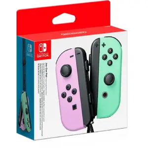 Nintendo Joy-Con set of 2 light purple light green game controllers
