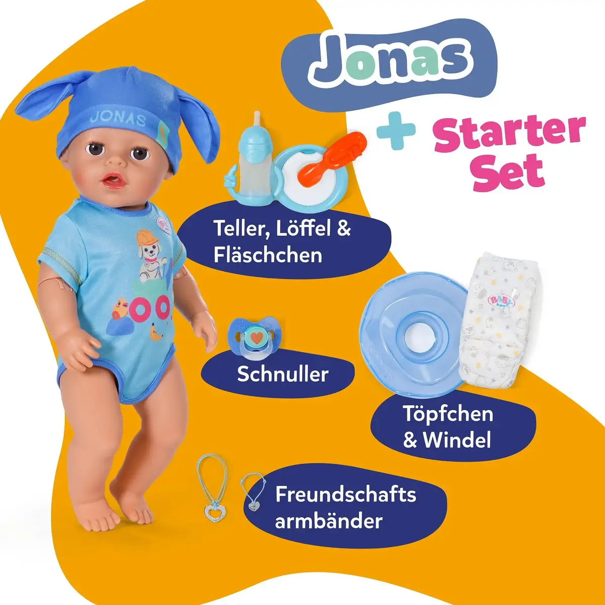 ZAPF Creation Baby born Jonas Click & Play 43cm Photo 2