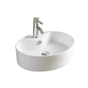 Domoletti ACB8041 Counter Top Washbasin 52 cm Ceramic Bathroom Sink