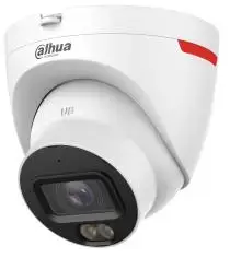 DAHUA HDW2449T-S-0280B-PRO-S1 4MP Eyeball IP Security Camera with Wired Connectivity, 1/1.8" CMOS Sensor, Built-in Microphone, and IP67 Weatherproof Rating