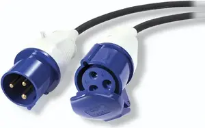 APC PDX332IEC-600 Power Cable IEC 309 to IEC 309 6m 230V 32A Black