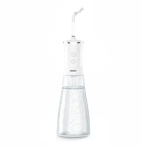 Зубной иригатор Neno Pulsar White с перезаряжаемой батареей, регулируемой скоростью, таймером, 5 насадками и режимом очистки