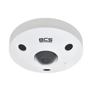 IP камера видеонаблюдения BCS BCS-L-FIP512FR1-Ai2 Fisheye 12Mpx Поддержка искусственного интеллекта
