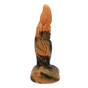 POWER MONSTERS Tyrannosaurus Bicolor Fantasy Silicone Dildo 20.5 cm Ø 5 cm with Suction Cup Base