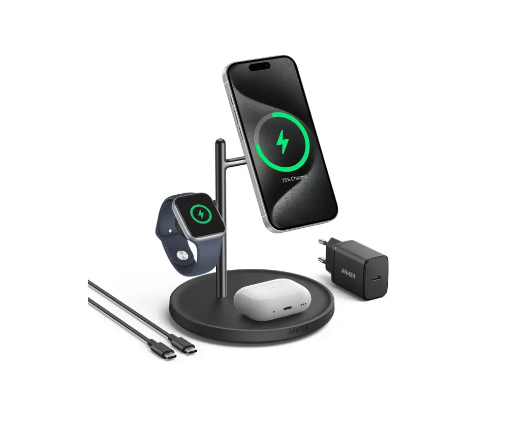 Anker MagGo B25M3312 3-in-1 bezvadu uzlādes stacija Photo 2