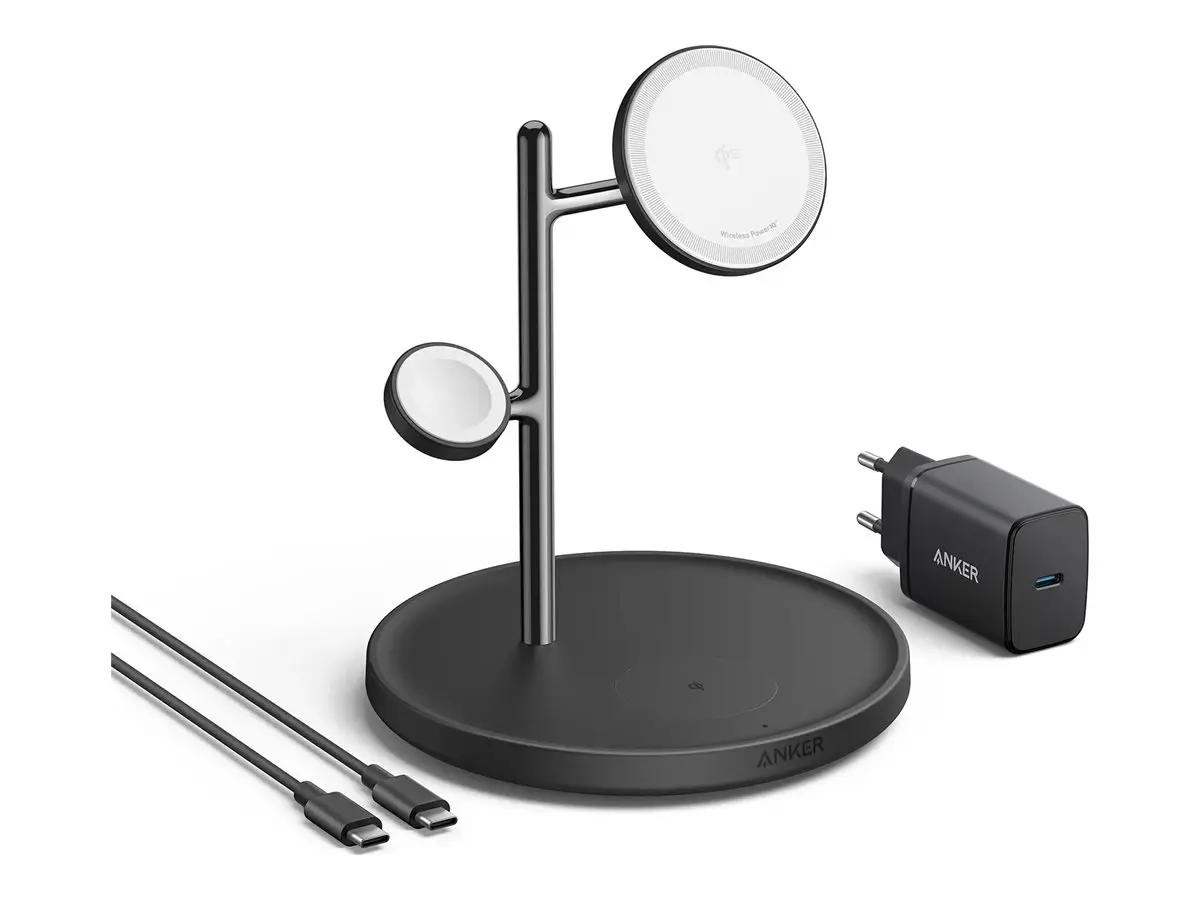 Anker MagGo B25M3312 3-in-1 bezvadu uzlādes stacija Photo 3