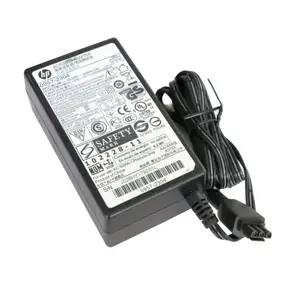 Maiņstrāvas barošanas adapteris HP 0957-2304 32V 1094mA 12V 250mA ar 3 kontaktu violetu savienotāju printerim