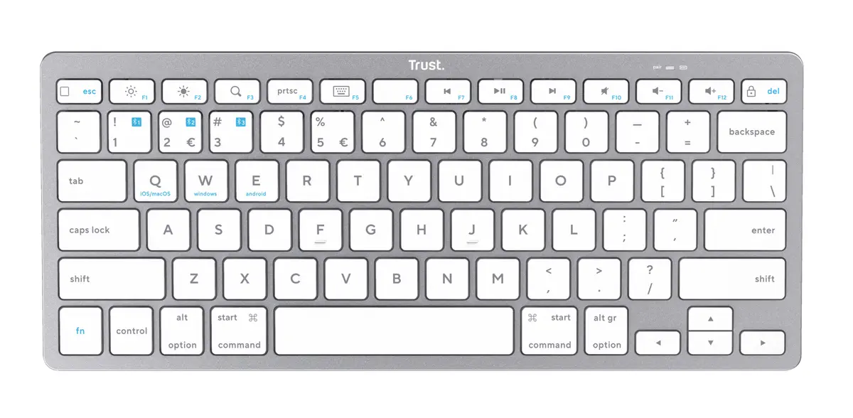 Trust Bezvadu Bluetooth Tastatūra Mini Spāņu Photo 3