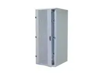 Перфорированная дверь Triton 42U для шкафа 800 мм серая с комплектом фурнитуры
