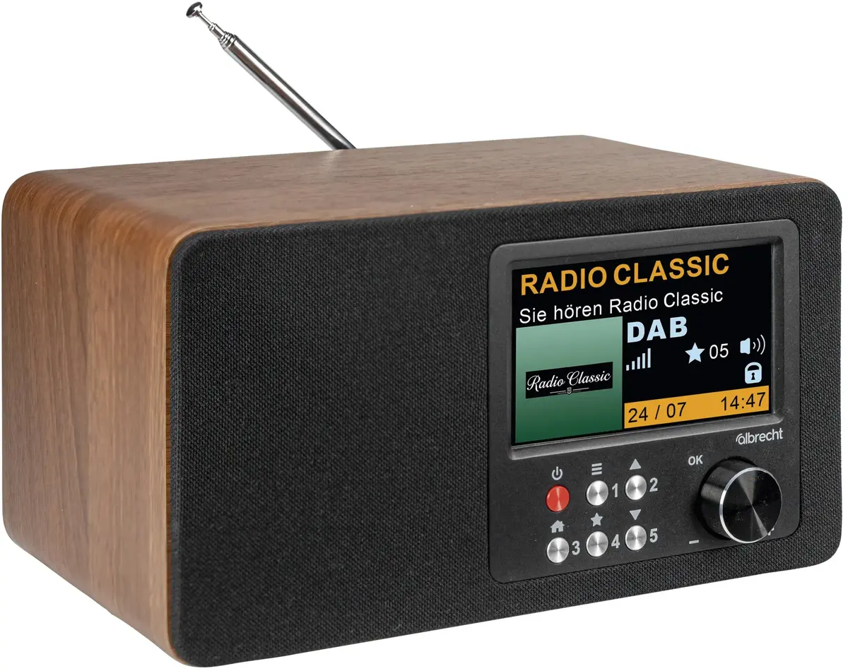 Albrecht DR 863 Digitālais radio ar