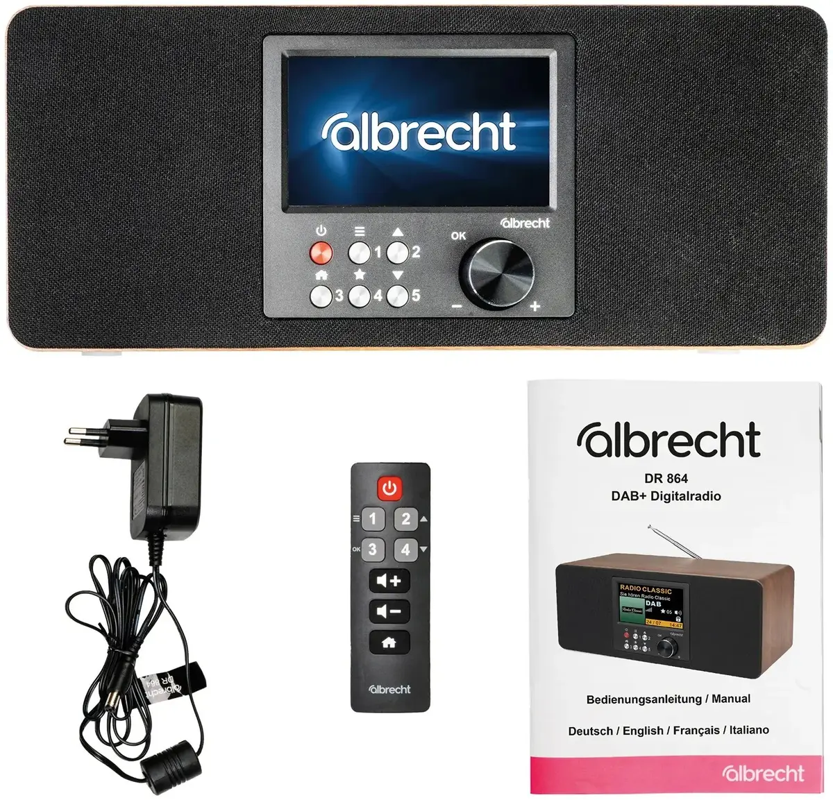 Albrecht DR 864 Stereo Digitālais Radio