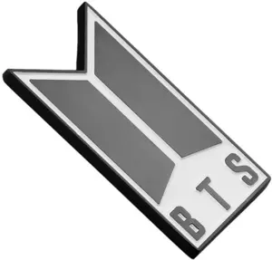 Pyramid BTS Metal Badge with Logo PIN03