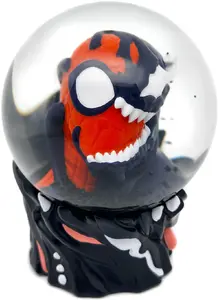 Spider-Man & Venom Glass Snow Globe with Gift Box