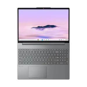 Ноутбук Lenovo Chrome 15ITN10 с сенсорным экраном 15.3" WUXGA, процессором Intel Core i3-N355, 8 ГБ ОЗУ, 256 ГБ SSD, ChromeOS и серым корпусом