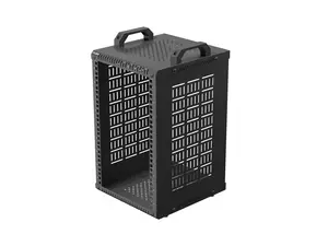Lanberg OR10-2309-B Open Rack 10 Inch Telecommunication Cabinet 9U 280x300mm Black