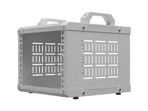 LANBERG OR10-2304-S Open Rack 10 Inch 4U Telecommunication Cabinet Gray