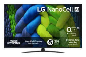 LG 65NANO82 NanoCell 65" 4K Ultra HD Smart TV с Direct-LED экраном и WebOS