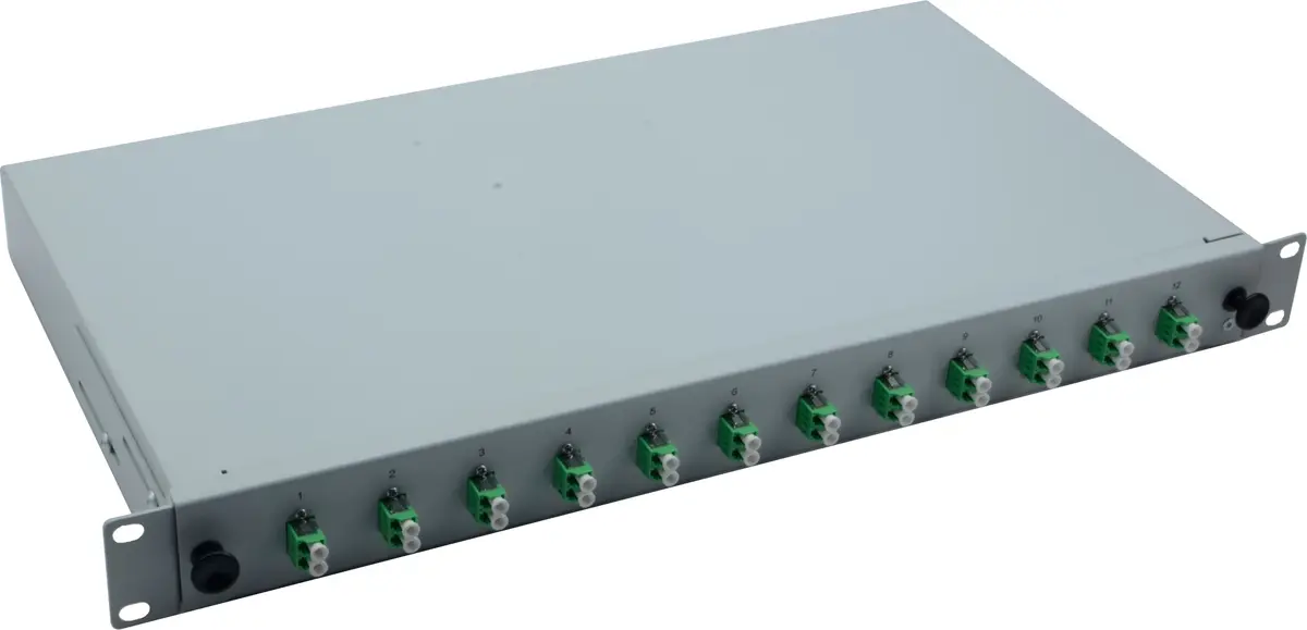 helos 19" Splice Box 12 x LC/APC Duplex OS2 Photo 3