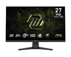 MSI MAG 272F X24 Computer Monitor 27-Inch Full HD LCD Rapid IPS 240 Hz 0.5 ms HDR Black