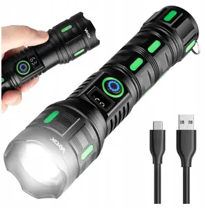 Vayox VA0365 Pro Series Rechargeable Tactical Flashlight 1200lm