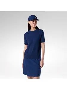 Женская футболка Rossignol W Pique' Tee темно-синяя пике Размер S