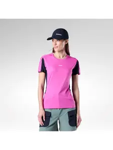 Женская походная футболка Rossignol W Hiking Tee розового цвета