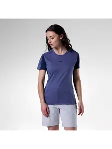 Женская походная футболка Rossignol W Hiking Tee темно-синяя размер XL