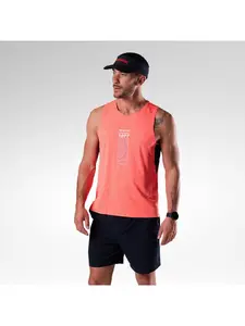 Мужская майка Rossignol M Sapa Ultra Tank красного цвета, размер S