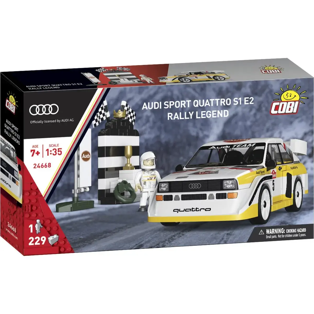 Модель Cobi Audi Sport quattro S1 E2 Rally 1:35 Photo 4