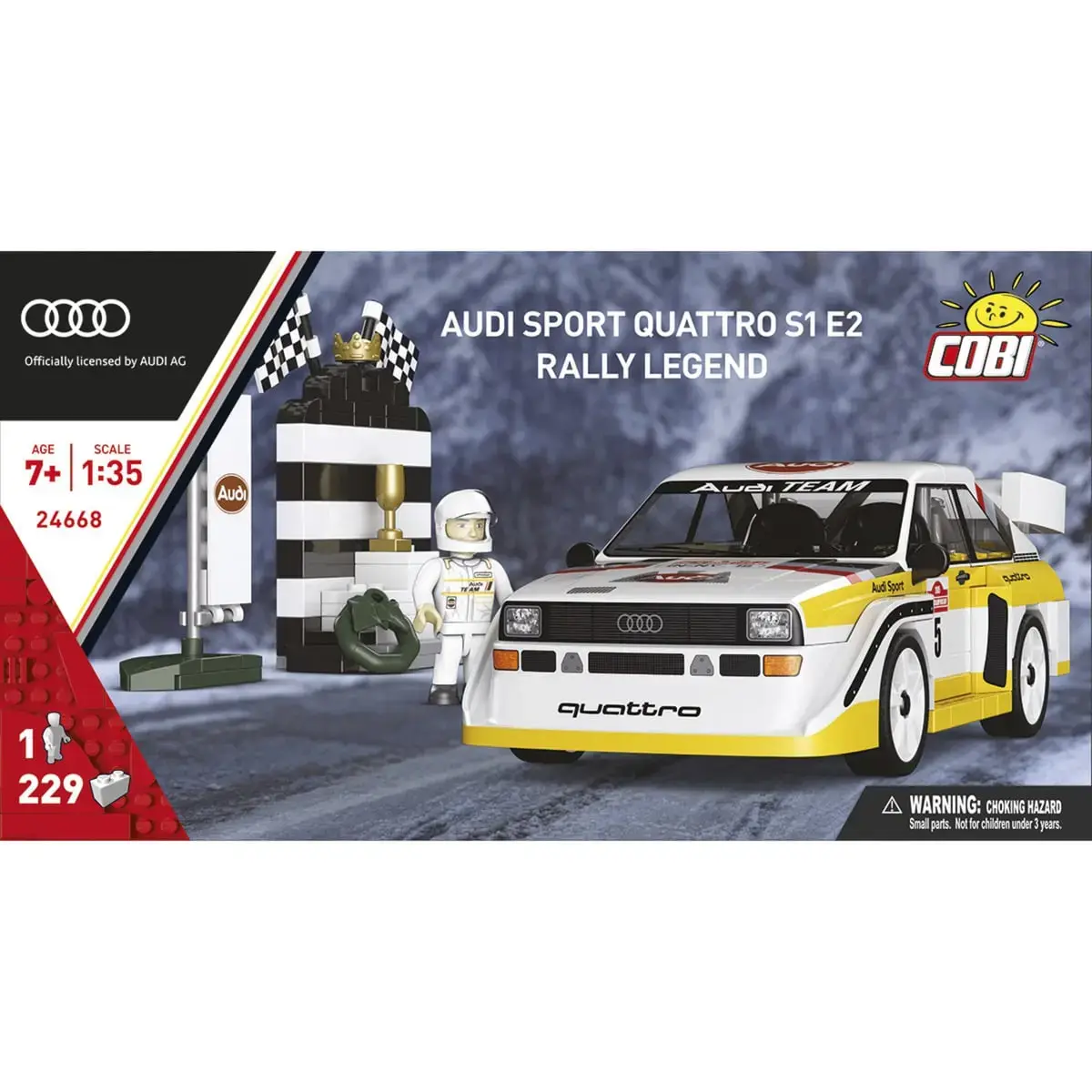 Модель Cobi Audi Sport quattro S1 E2 Rally 1:35 Photo 5