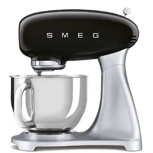 Кухонный миксер Smeg 50's Style Aesthetic SMF04BLEU с чашей 4.8 л 800 Вт 10 скоростей прямой привод черный