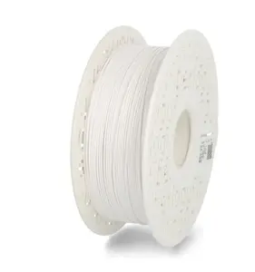 Fiberlogy Easy PET-G 3D Printer Filament White 1 kg Spool