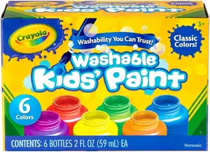 Crayola Washable Paint 6 Pieces 54-1204