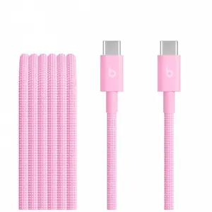 Apple Beats USB-C to USB-C Woven Cable, 1.5 m, Power Pink