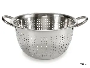 KINVARA Stainless Colander with Handles 24 cm 34509