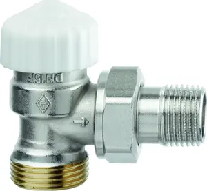 Heimeier Calypso exact DN 10 Straight Thermostatic Radiator Valve with Stepless Presetting