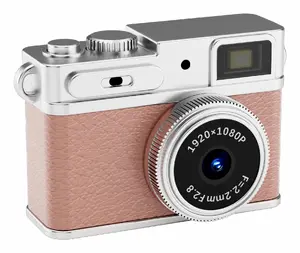 Denver DMC-1203RO Compact Digital Camera 12 MP CMOS Sensor Full HD Video Resolution 2.44 cm Display Silver and Pink