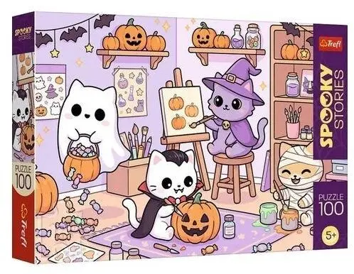 Trefl 100 gabalu puzle Spooky Mala