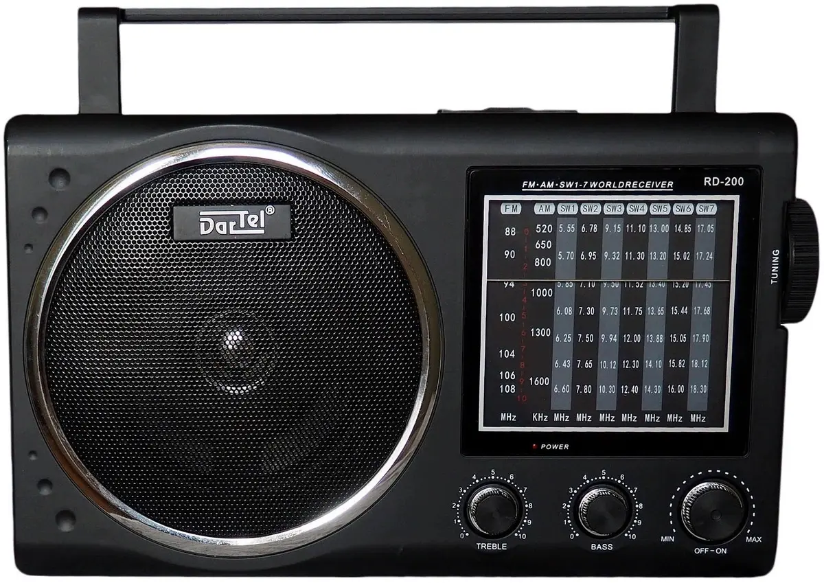 Radio Dartel RD-200 melns, RD-200, 5901947680629
