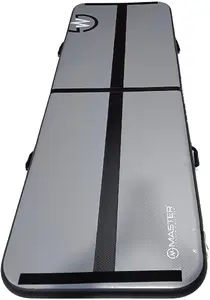 Master Airtrack Inflatable Gymnastics Mat 200 x 100 x 10 cm Anthracite Black