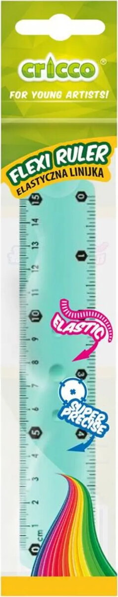 Cricco Linijka Flexi 15cm Lokanā линейка