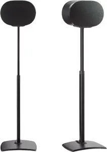 Регулируемая напольная стойка для колонок SANUS WSSE3A2-B2 для Sonos Era 300 Черный пара