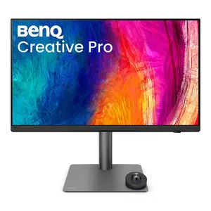 BenQ PD2732U 27-inch 4K Ultra HD Designer Monitor with LED Technology, 5 ms Response Time, 16:9 Aspect Ratio, Built-in USB Hub, VESA Mounting, and Height Adjustment