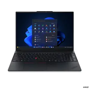 Lenovo ThinkPad E16 G4 AMD 16" IPS WUXGA Anti-glare AMD Ryzen AI 5 330 16 GB RAM 512 GB SSD AMD Radeon 820M Graphics Windows 11 Pro Black English Backlit Keyboard