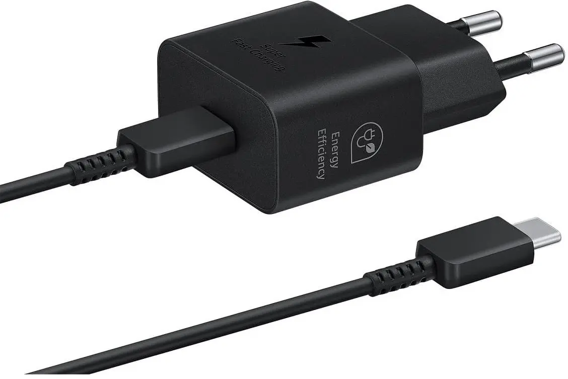 Samsung EP-T2510EBE 25W ceļojumu lādētājs ar