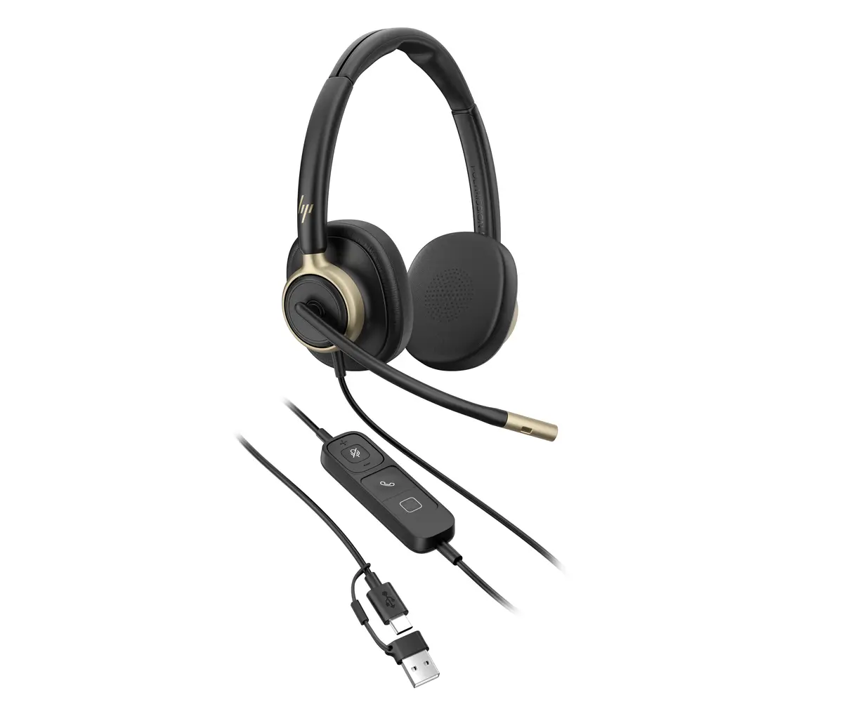 HP Poly Mission 820 Stereo USB austiņas Photo 2