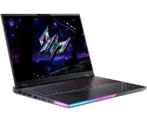 Acer Predator Helios 18 spēļu klēpjdators ar 18 collu ekrānu, Intel Ultra 9 290HX procesoru, 32GB operatīvo atmiņu, 1TB SSD un Windows 11 Home