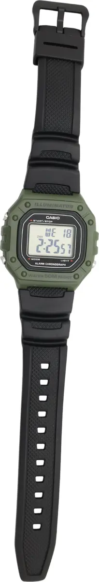 CASIO W-218H-3AVDF Timeless Collection Digitālais rokas