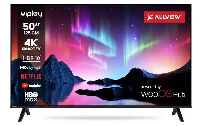 Allview QL50WiPlay6301-U 50 collu QLED Televizors